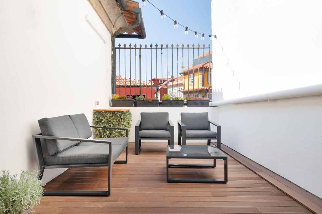 Historical Penthouse At Cardosas Block Leilighet Porto Eksteriør bilde