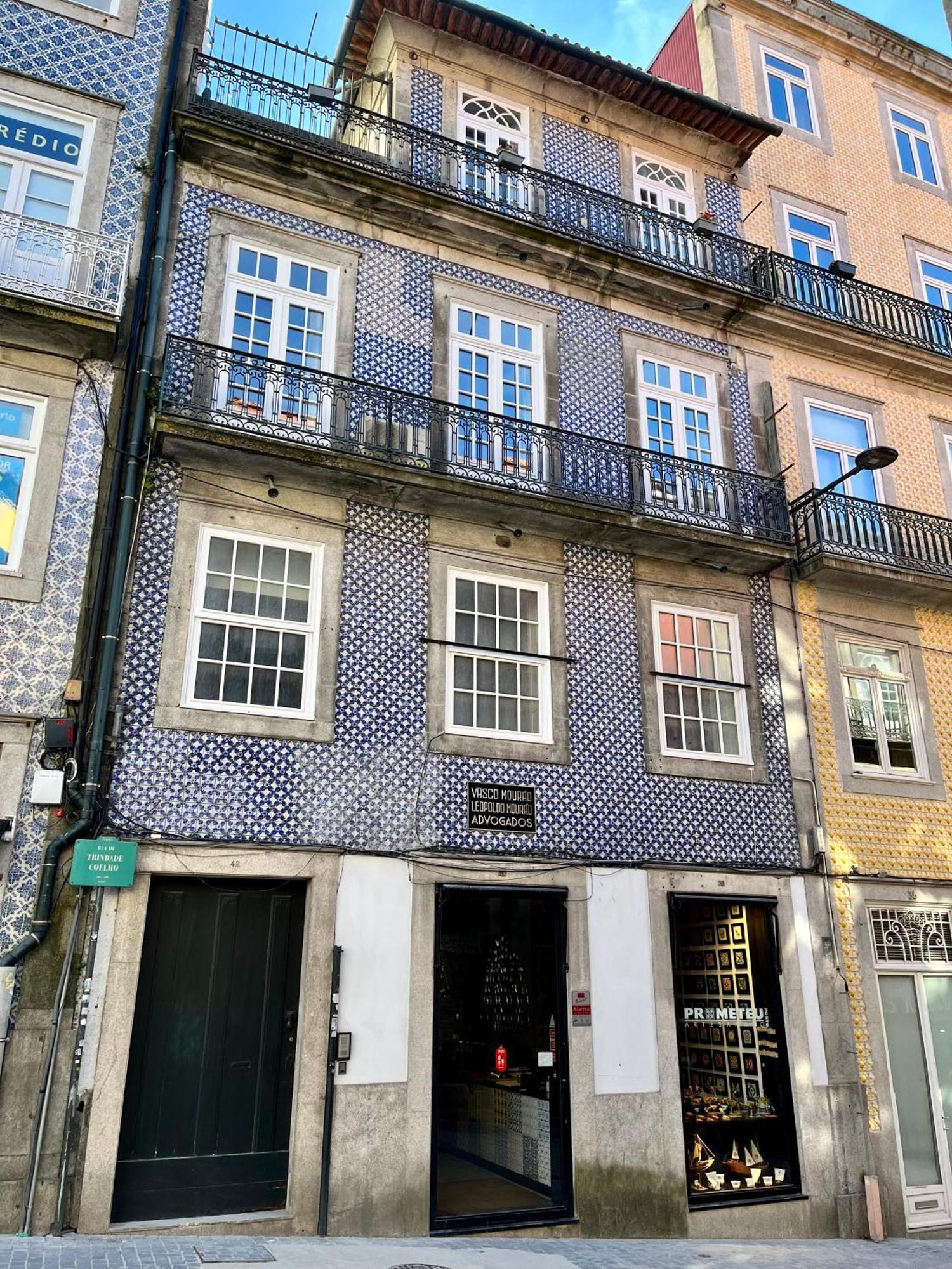 Historical Penthouse At Cardosas Block Leilighet Porto Eksteriør bilde