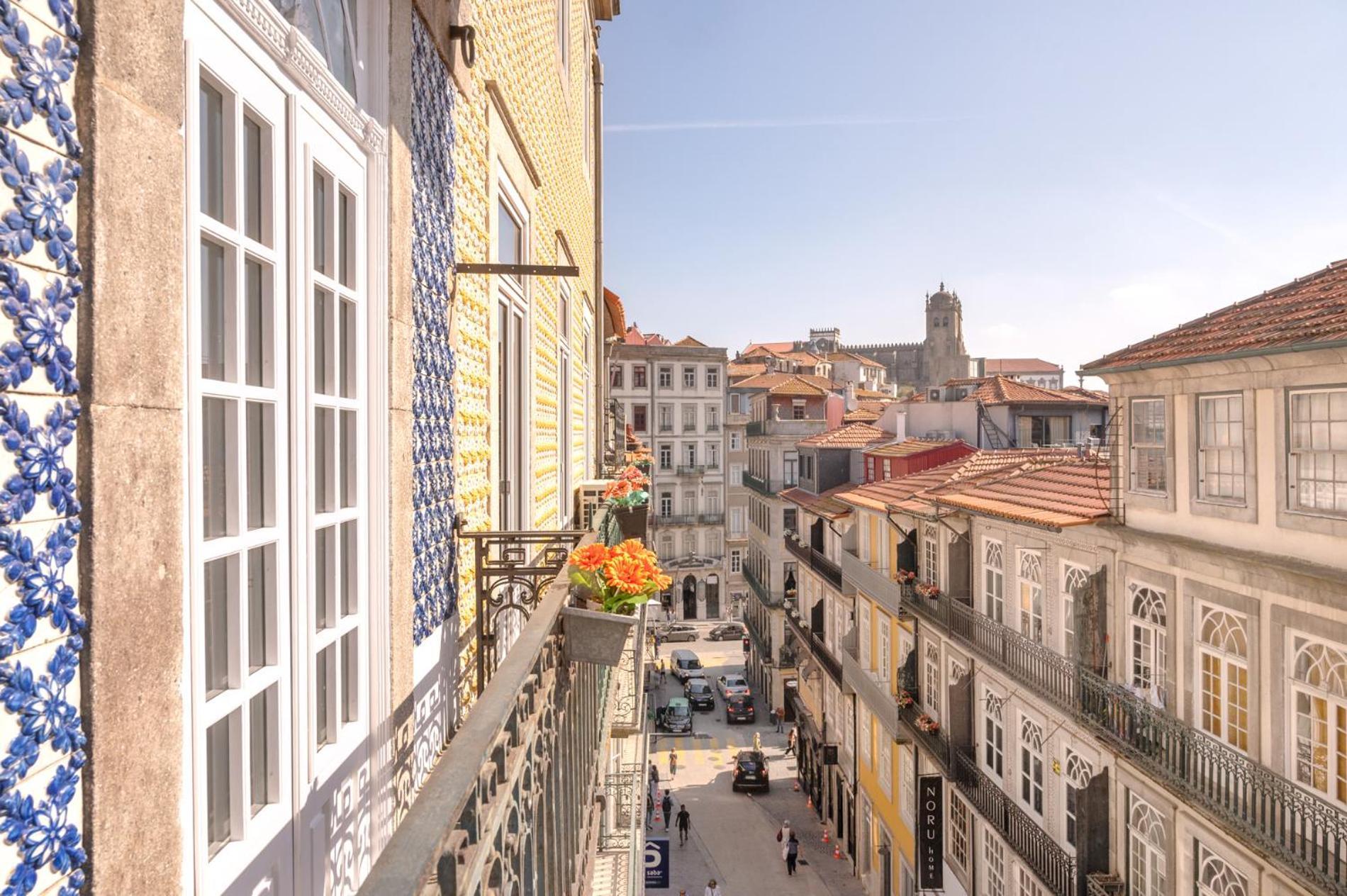 Historical Penthouse At Cardosas Block Leilighet Porto Eksteriør bilde