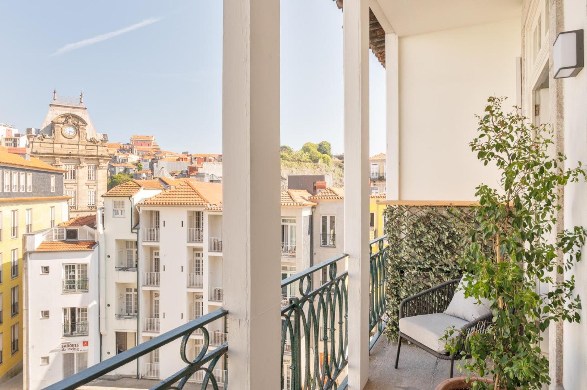 Historical Penthouse At Cardosas Block Leilighet Porto Eksteriør bilde